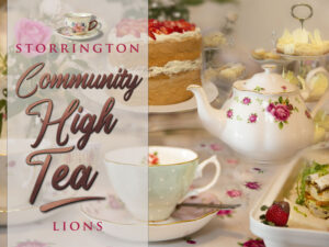 Read more about the article Storrington Lions Club Community High Tea